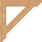 Ekena Millwork Traditional Slat Smooth Bracket, Western Red Cedar, 5 1/2"W x 38"D x 38"H BKT06X38X38TRA06SWR - alternate 4